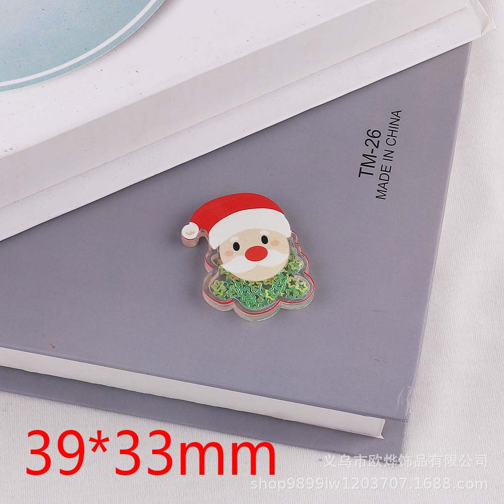 Wholesale 10pcs Cartoon AcrylicJewelry Accessories DIY Patch FlatBack