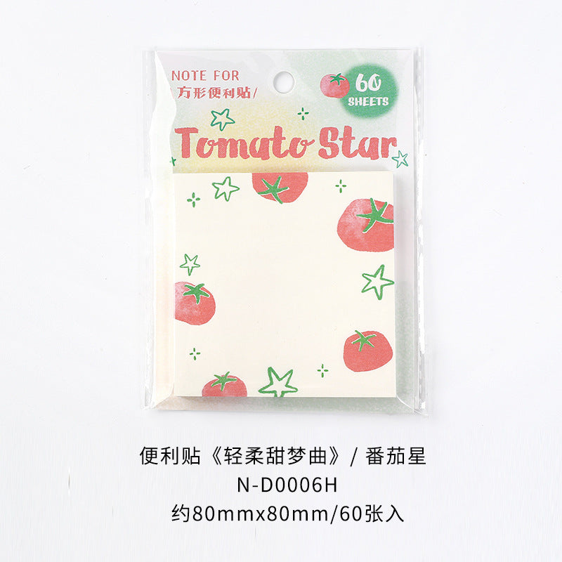 Wholesale Gentle Dream Song Post-it Cute Illustration Sticky Note