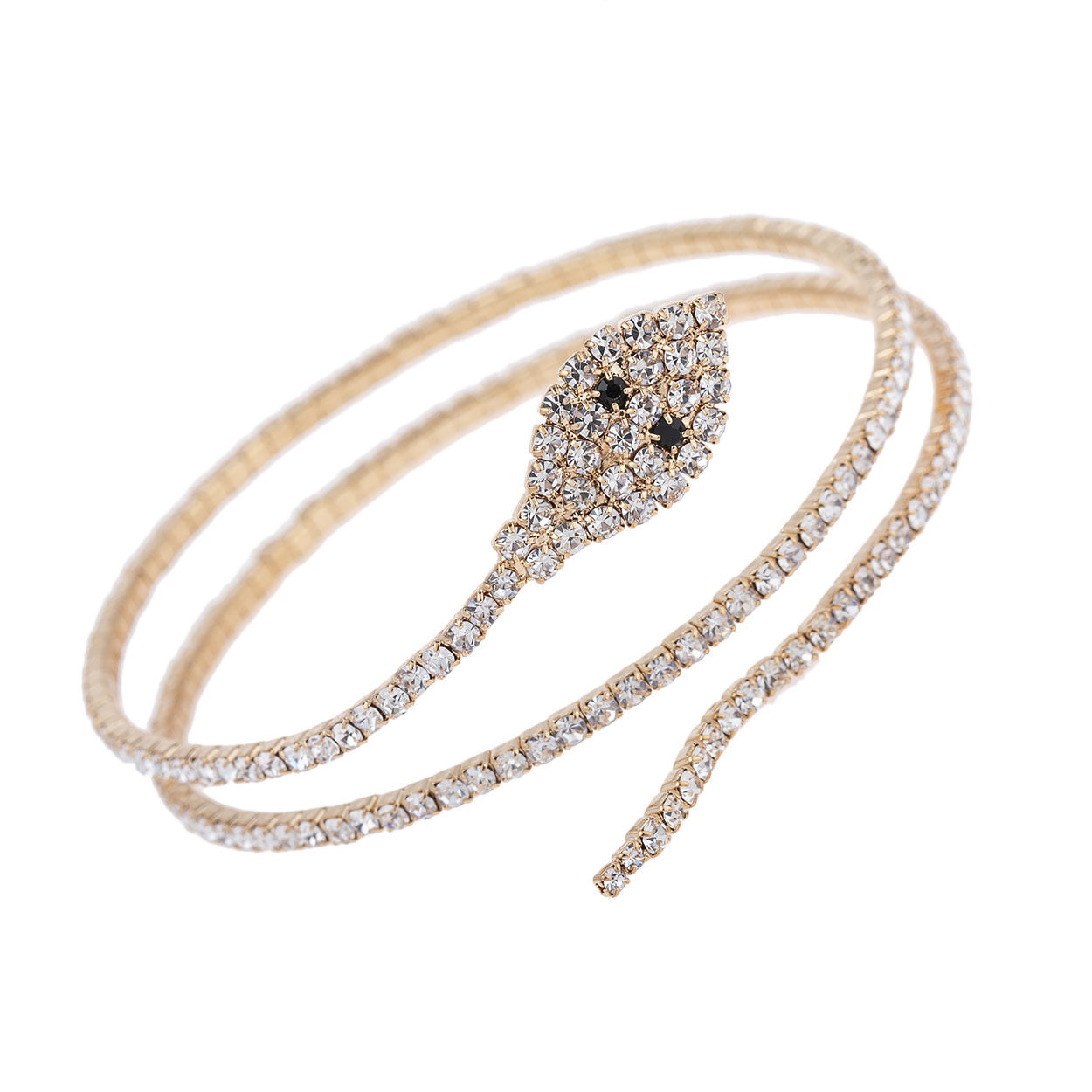 Wholesale Claw Chain Snake Rhinestone Simple Evening Fashion Zircon Bracelet