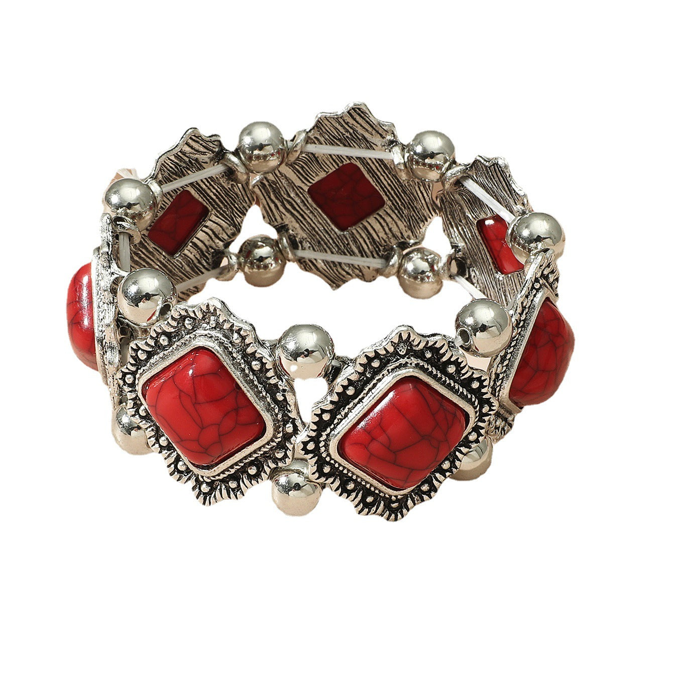 Wholesale 2PCS Vintage Bohemian Alloy Bracelet