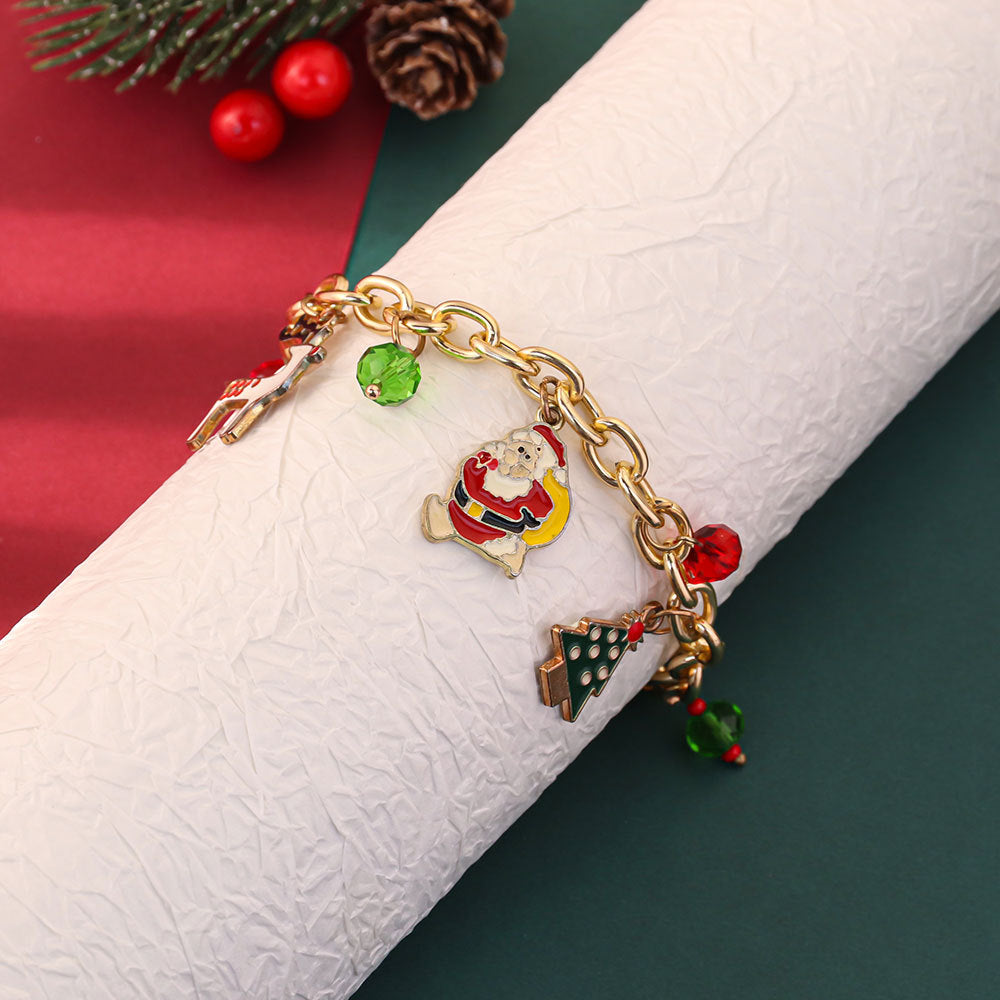 Wholesale Reindeer Snowman Bracelet