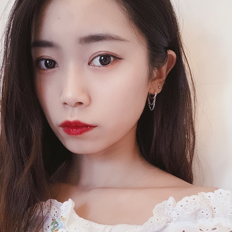 Wholesale Sterling Silver Flower Women's Niche Fashion Elegant Earrings