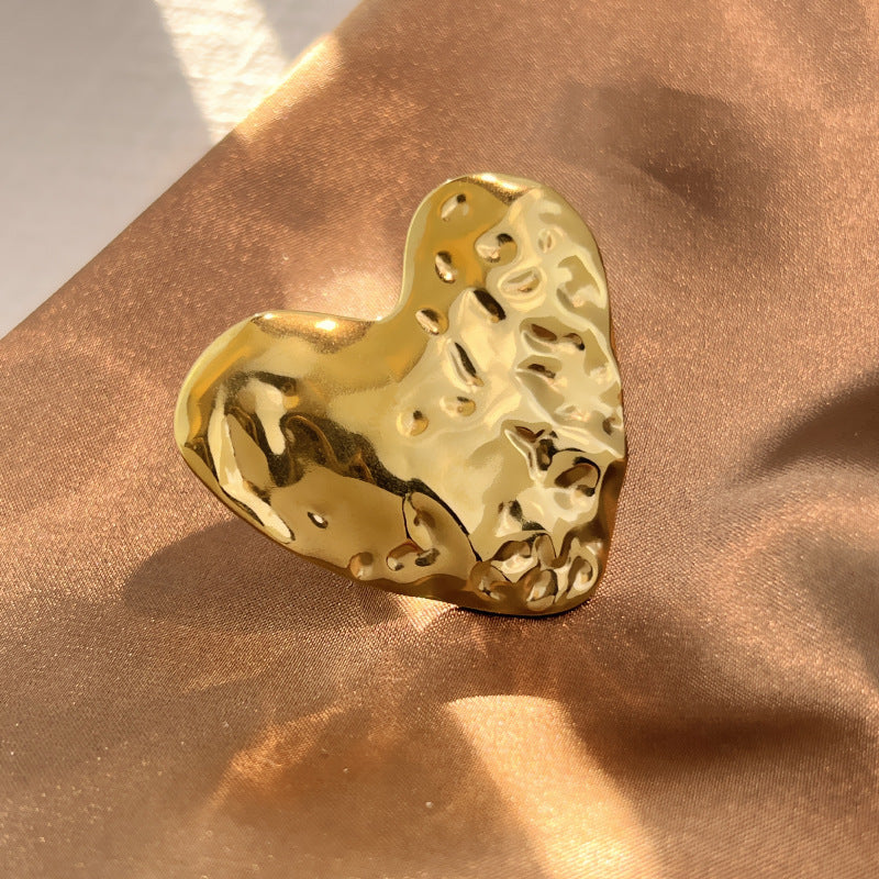 Wholesale Flower Leaf Starfish Stainless Steel Ring for Women