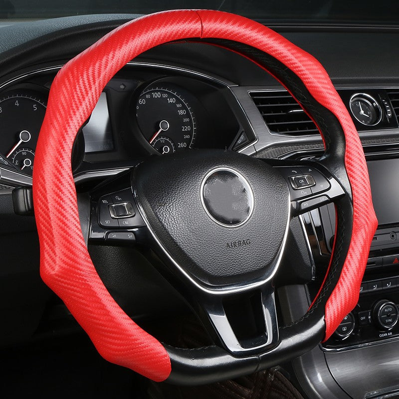 Wholesale Car Cover Creative Carbon Fiber Steering Wheel