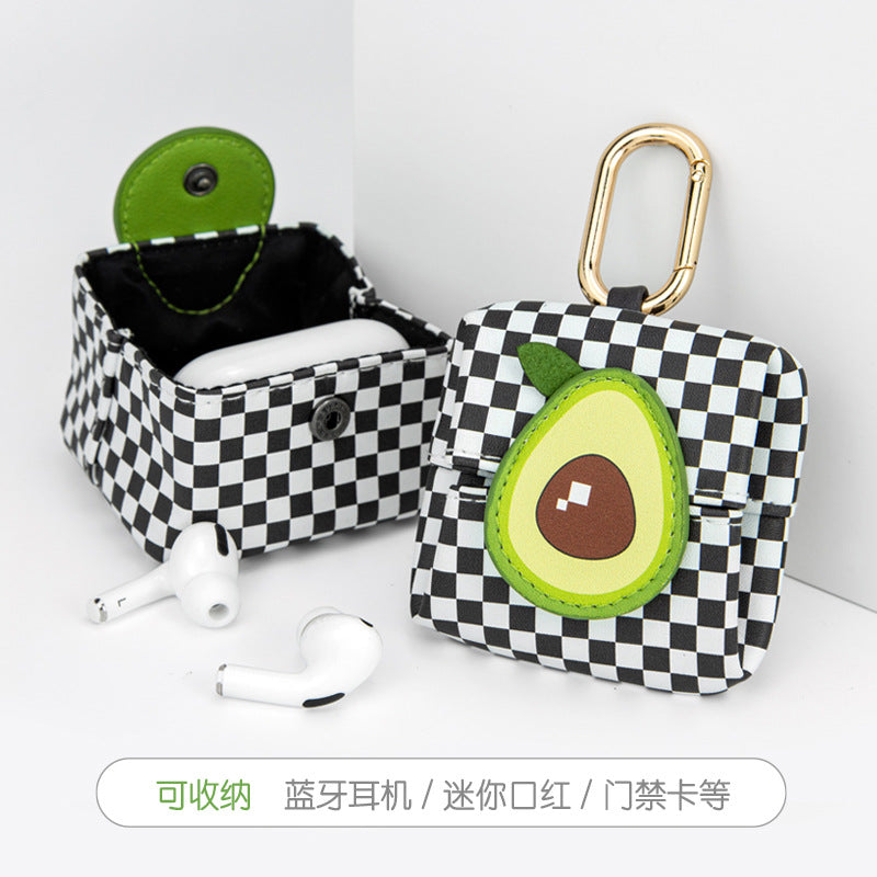 Wholesale Creative Fruit Pattern Small Wallet Keychain
