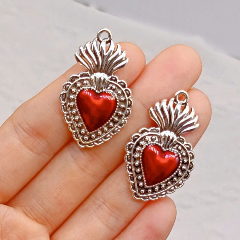 Wholesale Gothic Heart Cross Sword Pendant