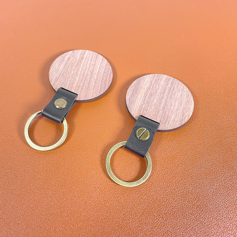 Wholesale DIY Blank Wooden Keychains
