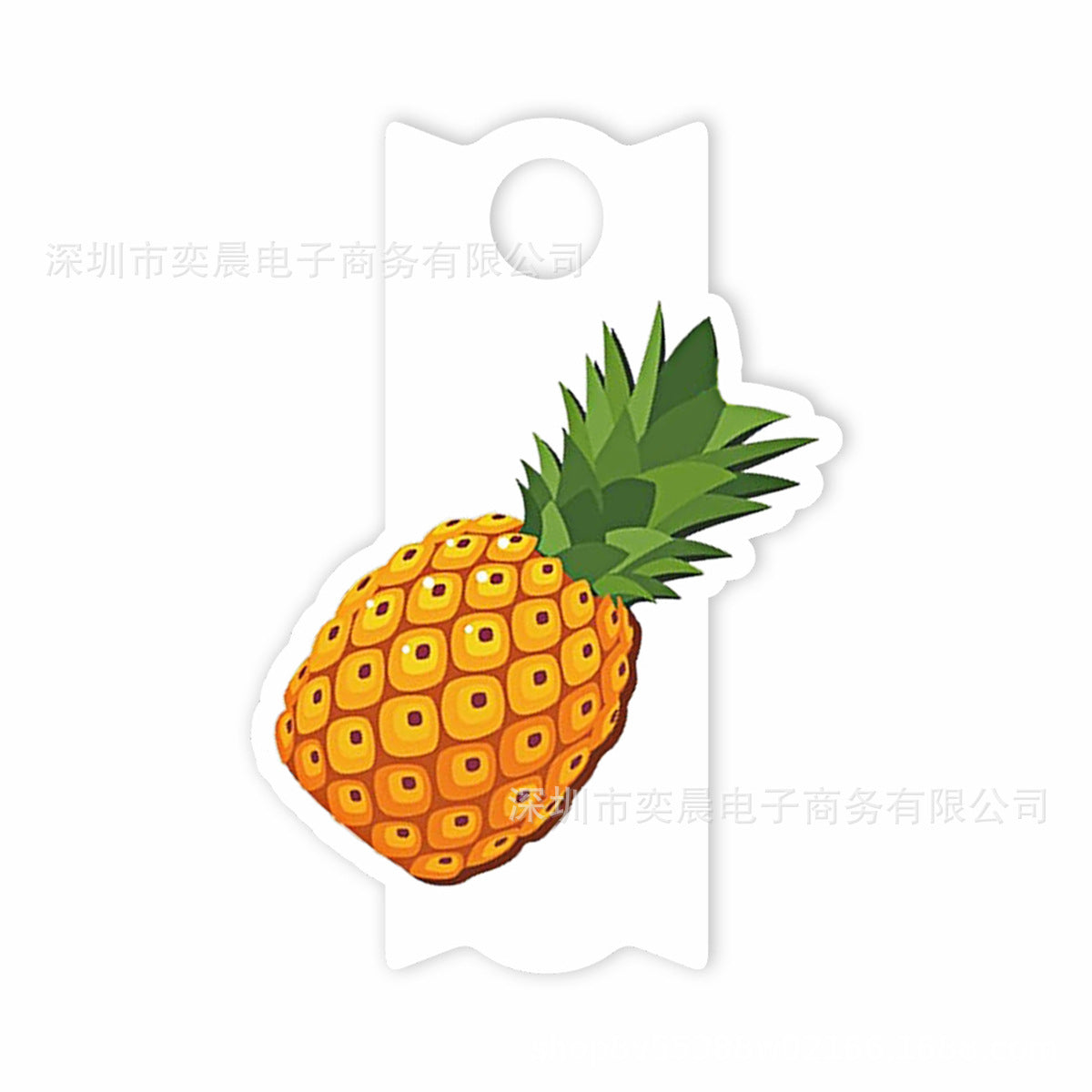 Wholesale Kiwi Banana Fruit Series Acrylic 2 Ice Fighter Cup Lid Decoration is suitable for 40Oz