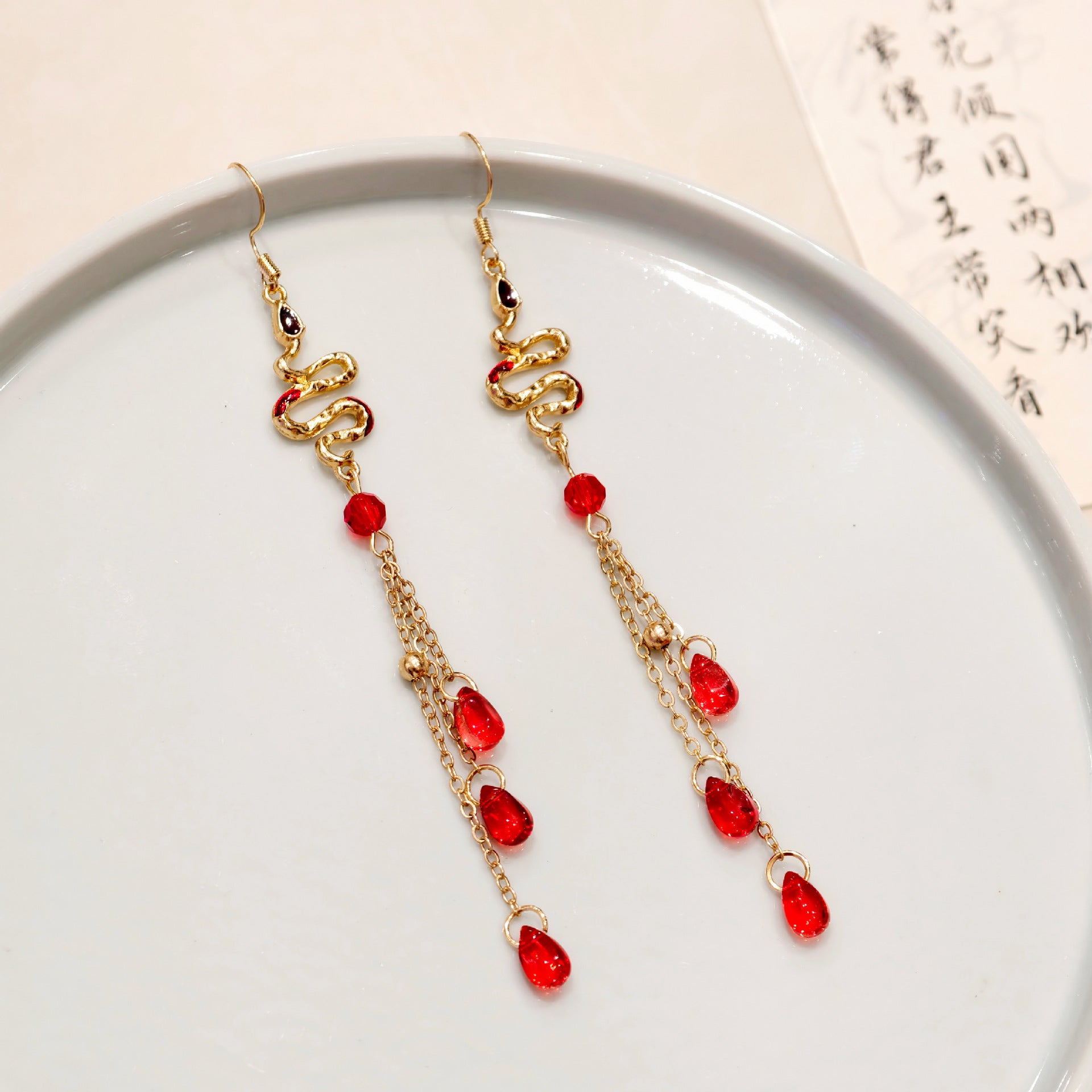 Wholesale Vintage court style ethnic antique earrings