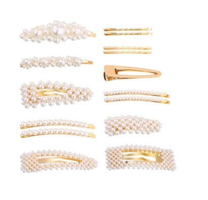 Wholesale ins Pearl Hairpin Set Acrylic Acetate Hairpin Combination Hair Accessories