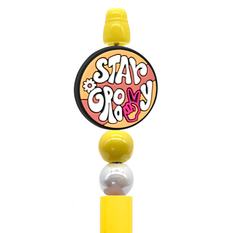 Wholesale  Random 100pcs  High-value love and peace personalized beads