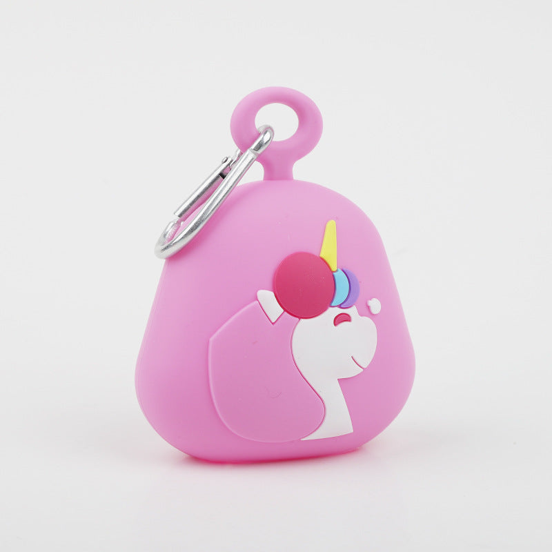 Wholesale Cartoon Cute Unicorn Towel Silicone Storage Set