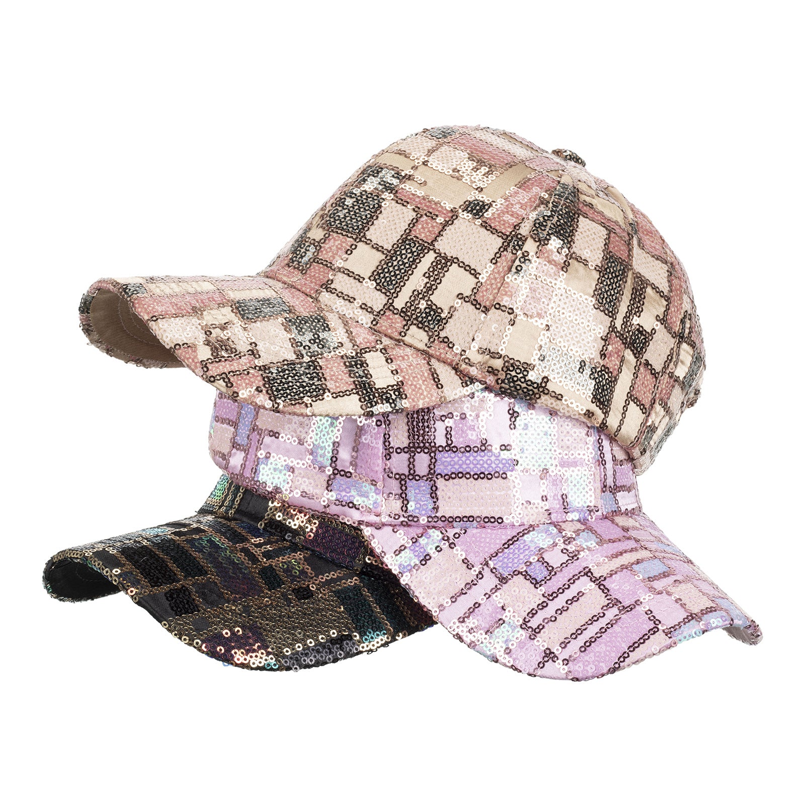 Wholesale sequined baseball cap