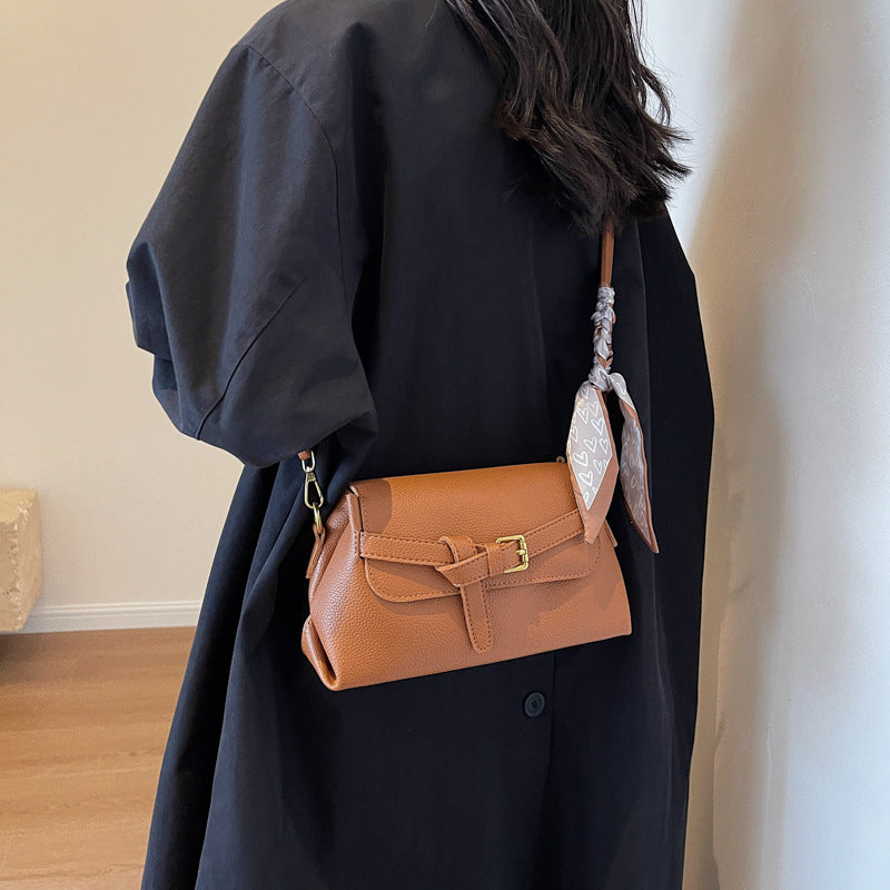 Wholesale Autumn PU Portable Messenger Shoulder Bag