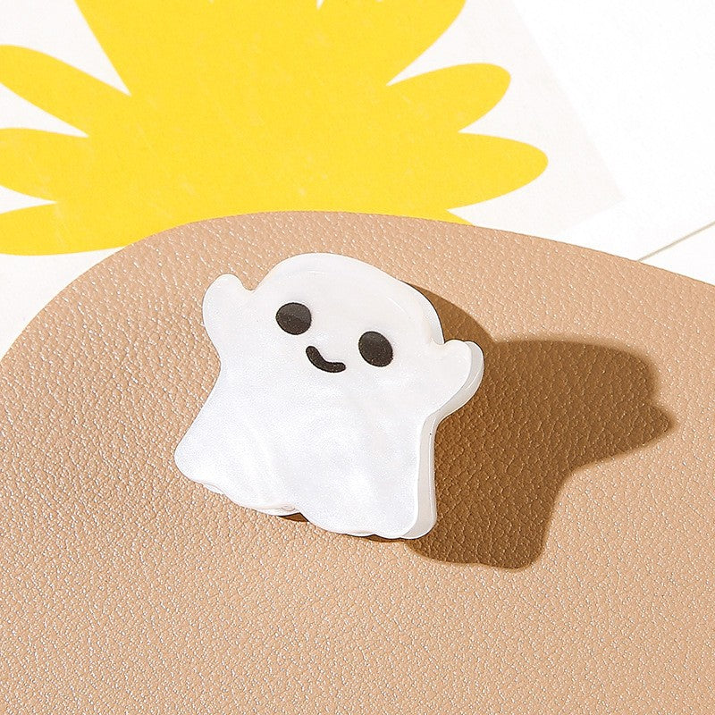 Wholesale Dark Style PVC Pumpkin Ghost Shark Claw Hair Clip  Creative Hair Accessory For Resale