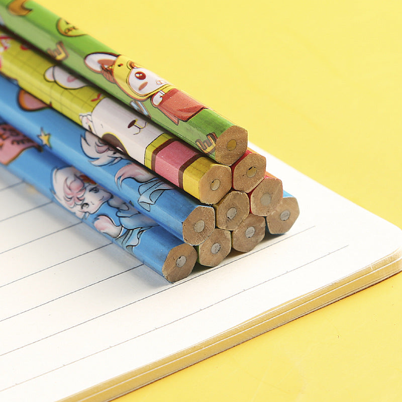 Wholesale HB Cartoon Wooden Pencils
