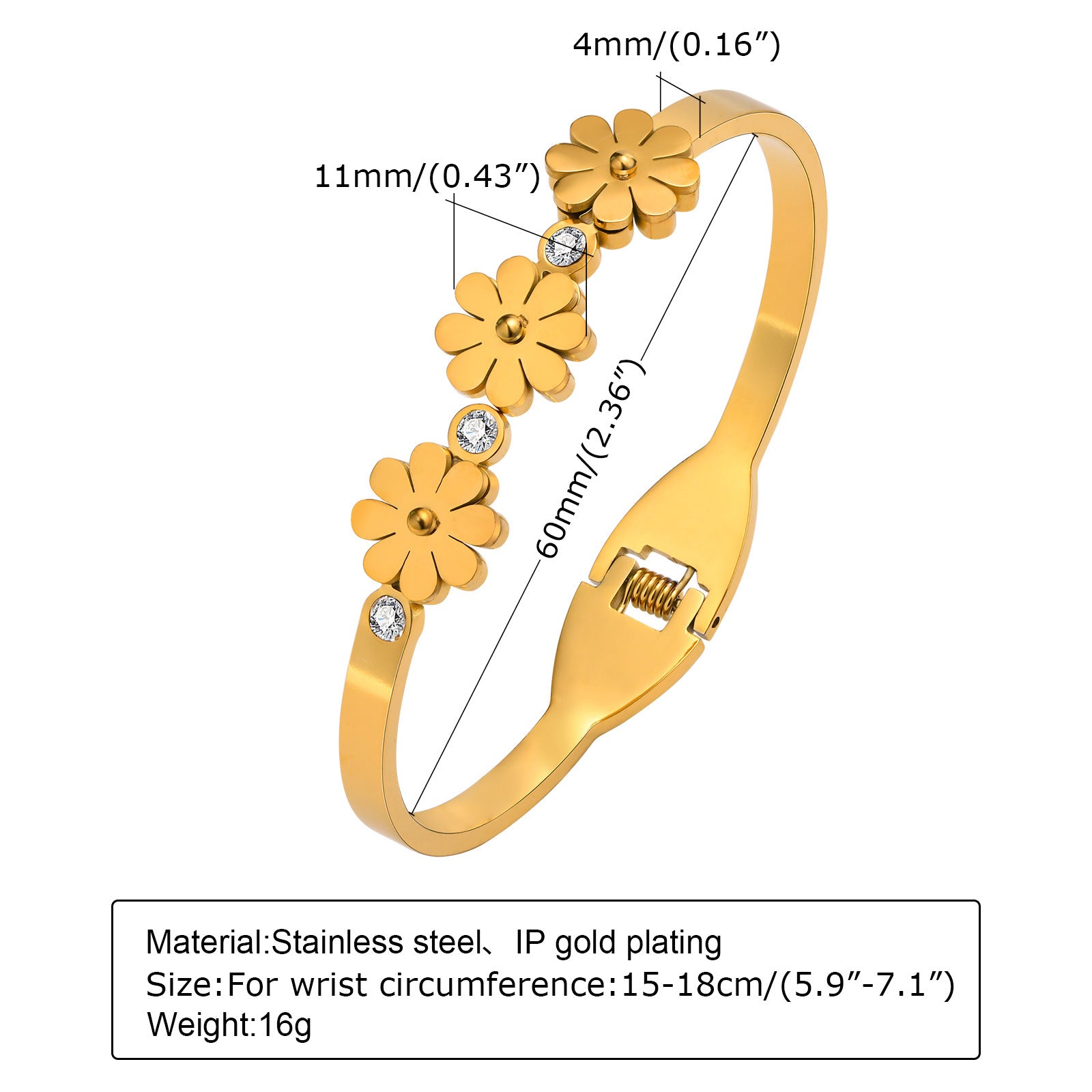 Pulseras de acero inoxidable al por mayor de diablo ojo