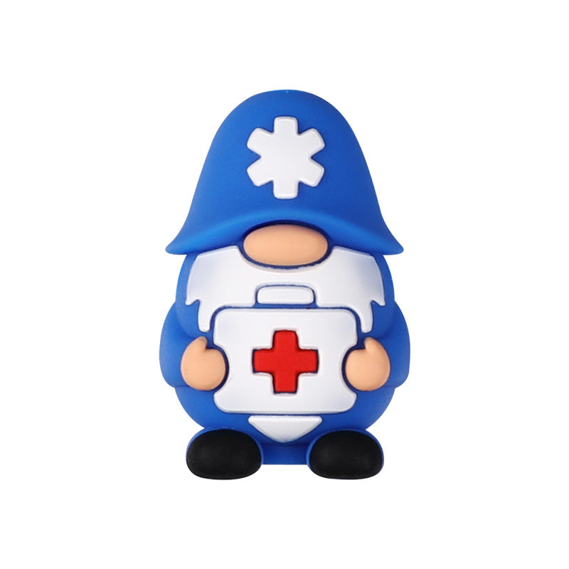 Wholesale 20pcs/ pack 3D silicone beads DIY doll food grade beads