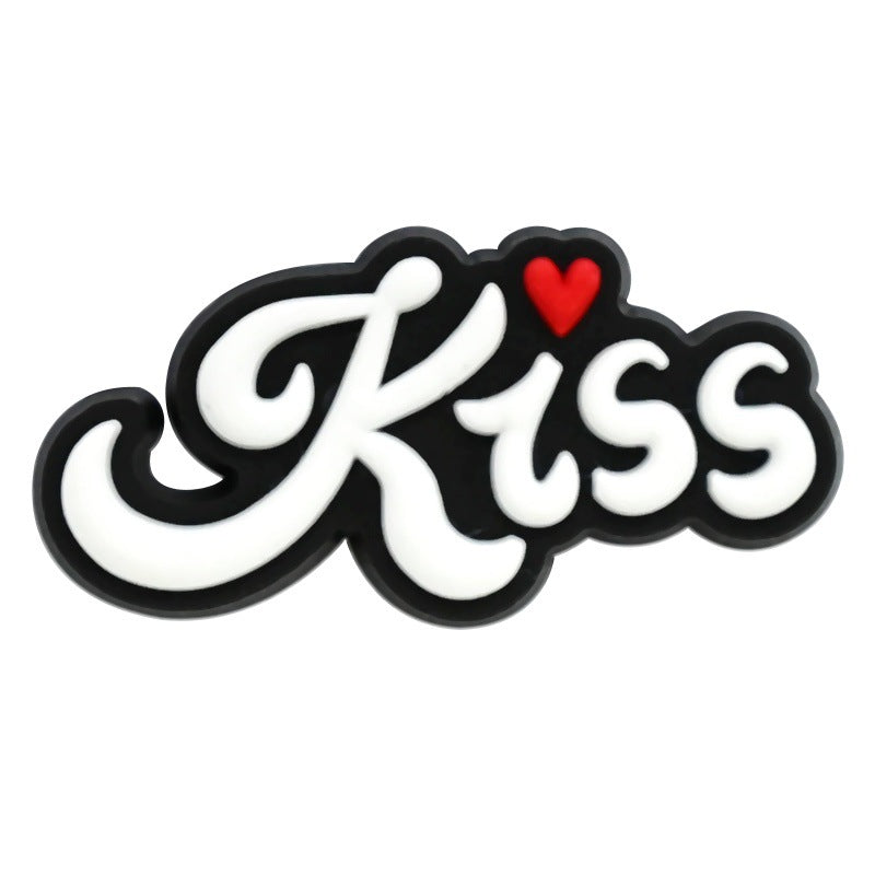 Wholesale Random 100pcs Valentine' s Day Series Wedding Dessert Cartoon Croc Charms