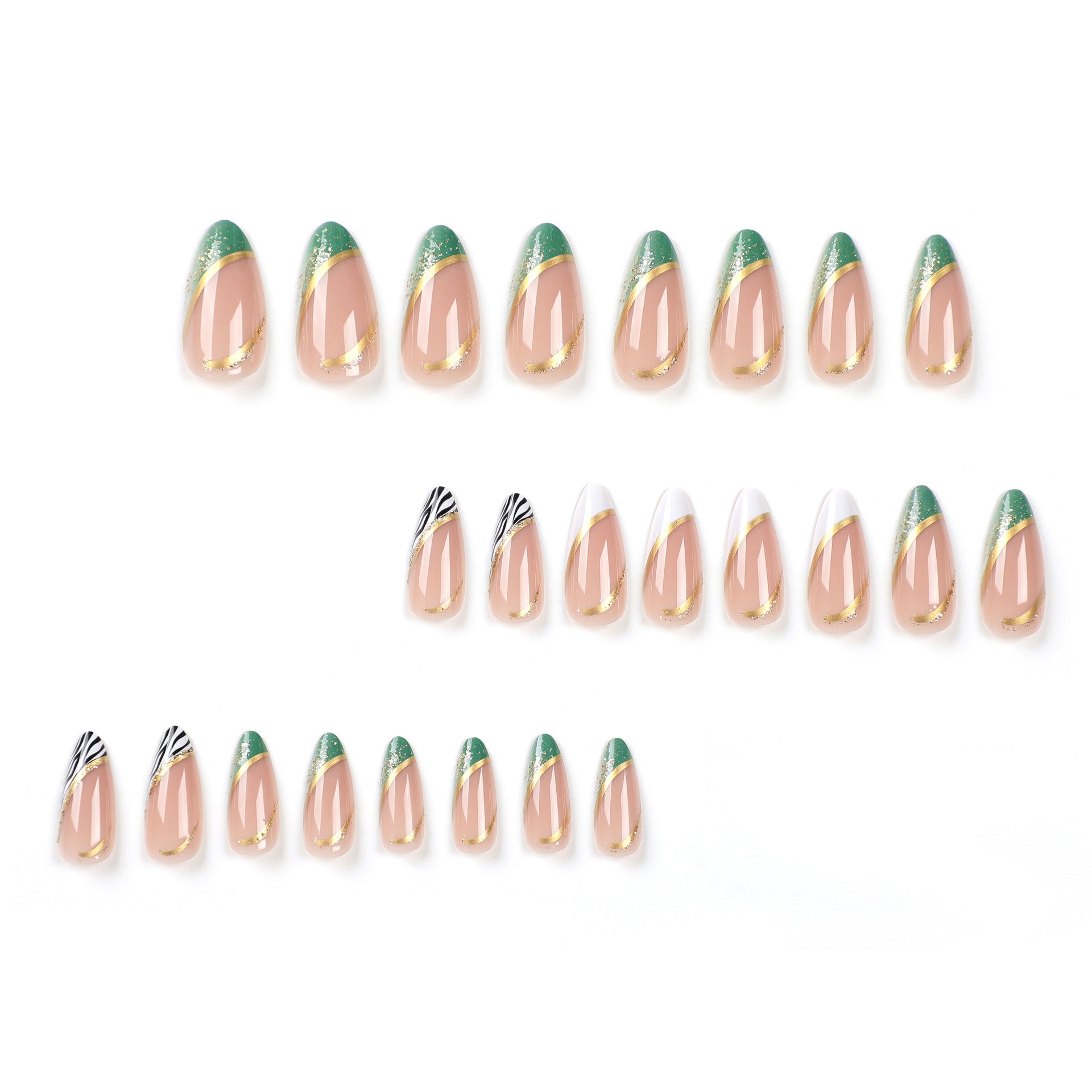 Wholesale Plastic Line Short Nail Art Pieces