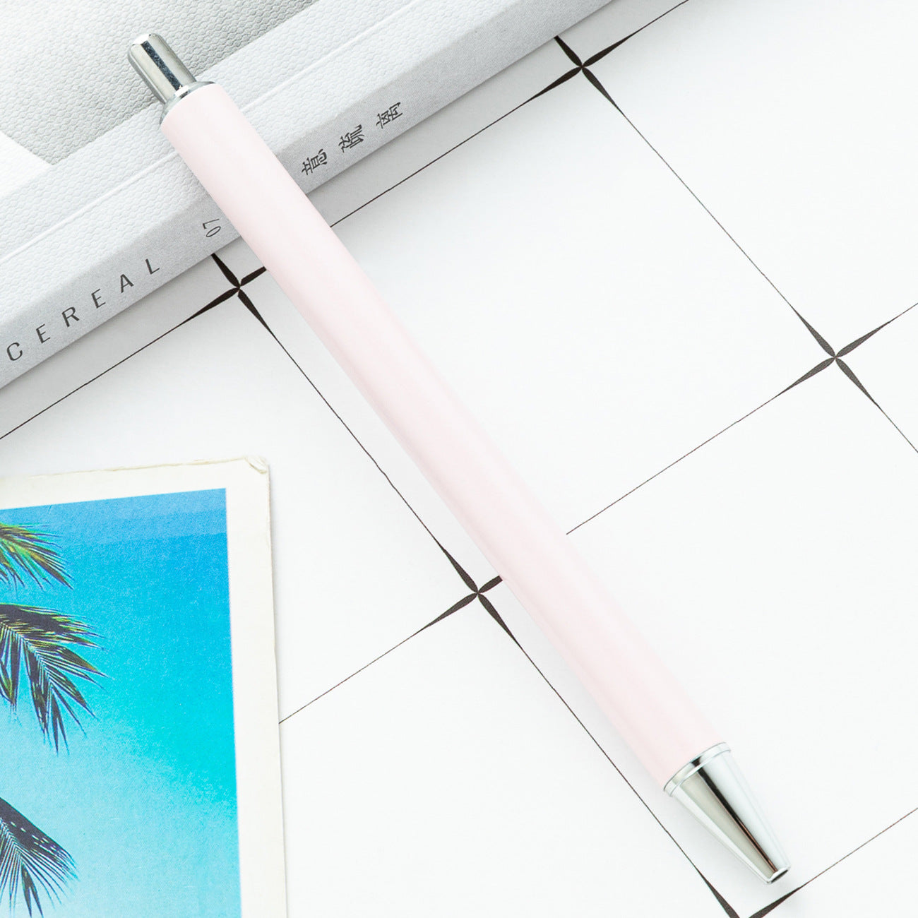 Wholesale Multi colored office stationery with metal pens