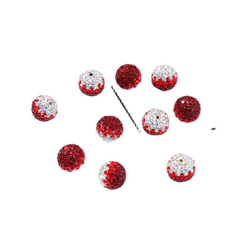 Wholesale 50PCS Gradient Color DIY Rhinestone Beads