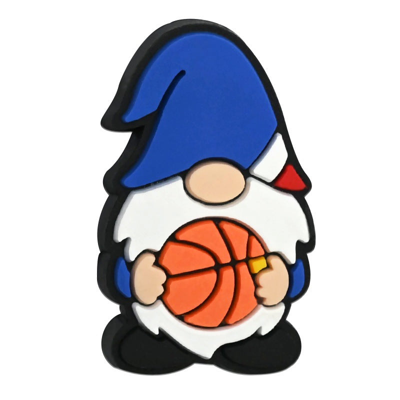 Wholesale Random 100pcs Color Cartoon Hat Small People Focal Beads