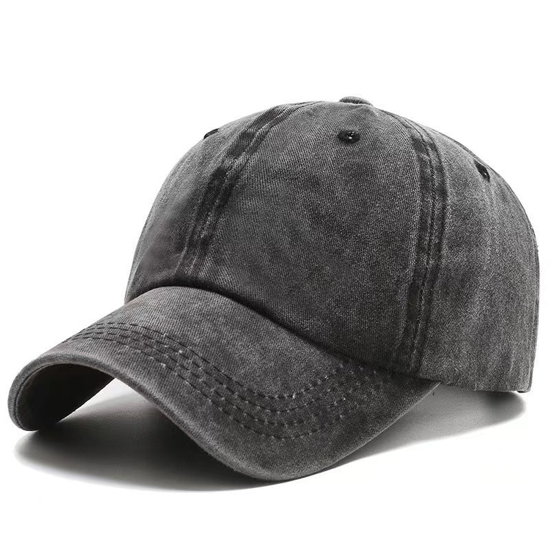 Wholesale washed denim hat old baseball cap men's and women's summer outdoor personality cap
