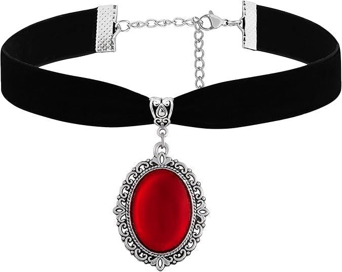 Wholesale Black velvet Gothic choker necklace