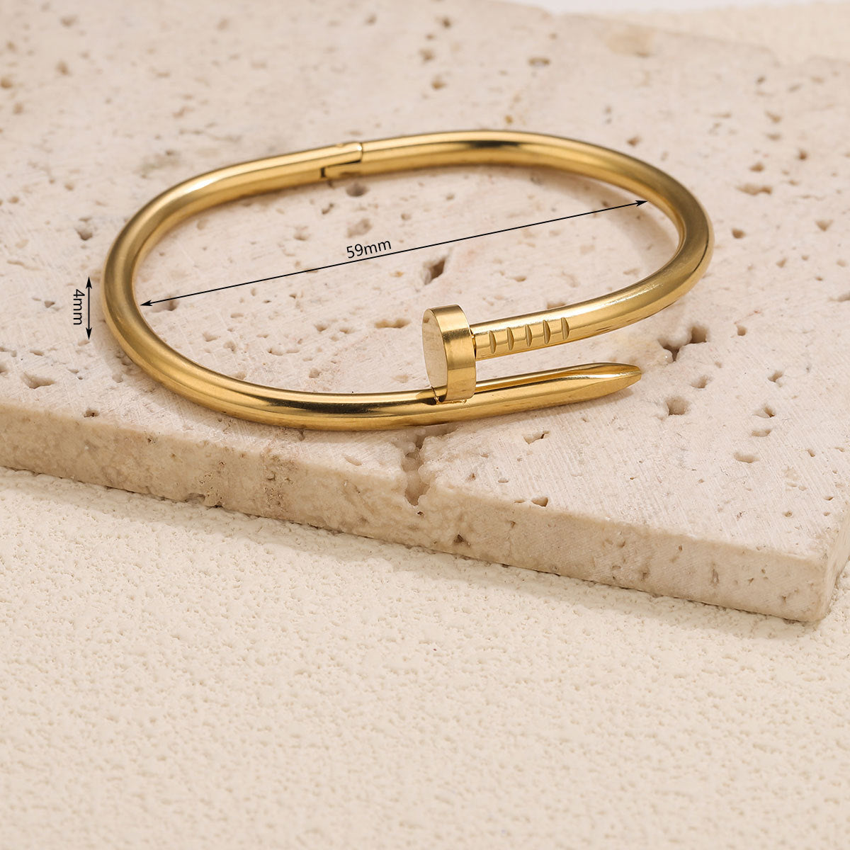 Wholesale Stainless Steel Slim Waist Bracelet with Diamond Inlay