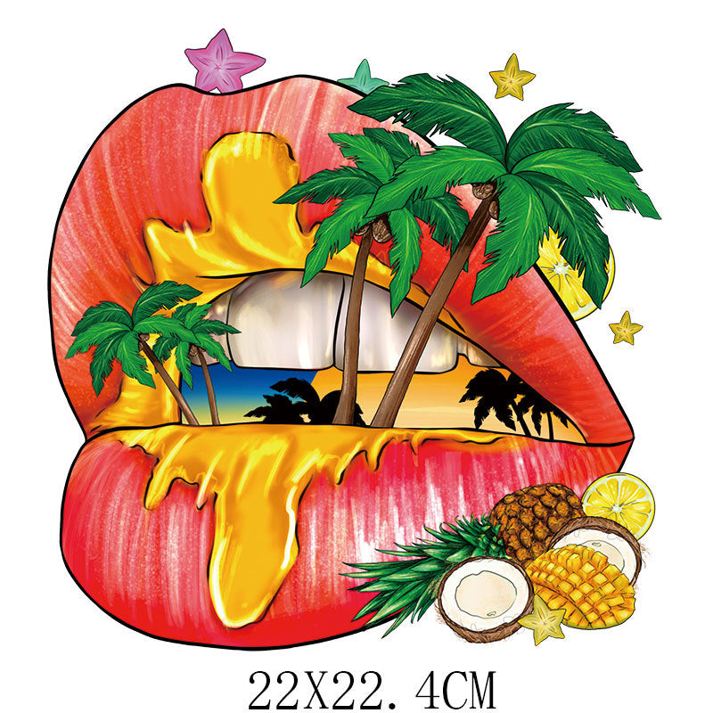 Wholesale Summer Cartoon Heat Transfer   UV DTF Ready to Press Transfers Wraps