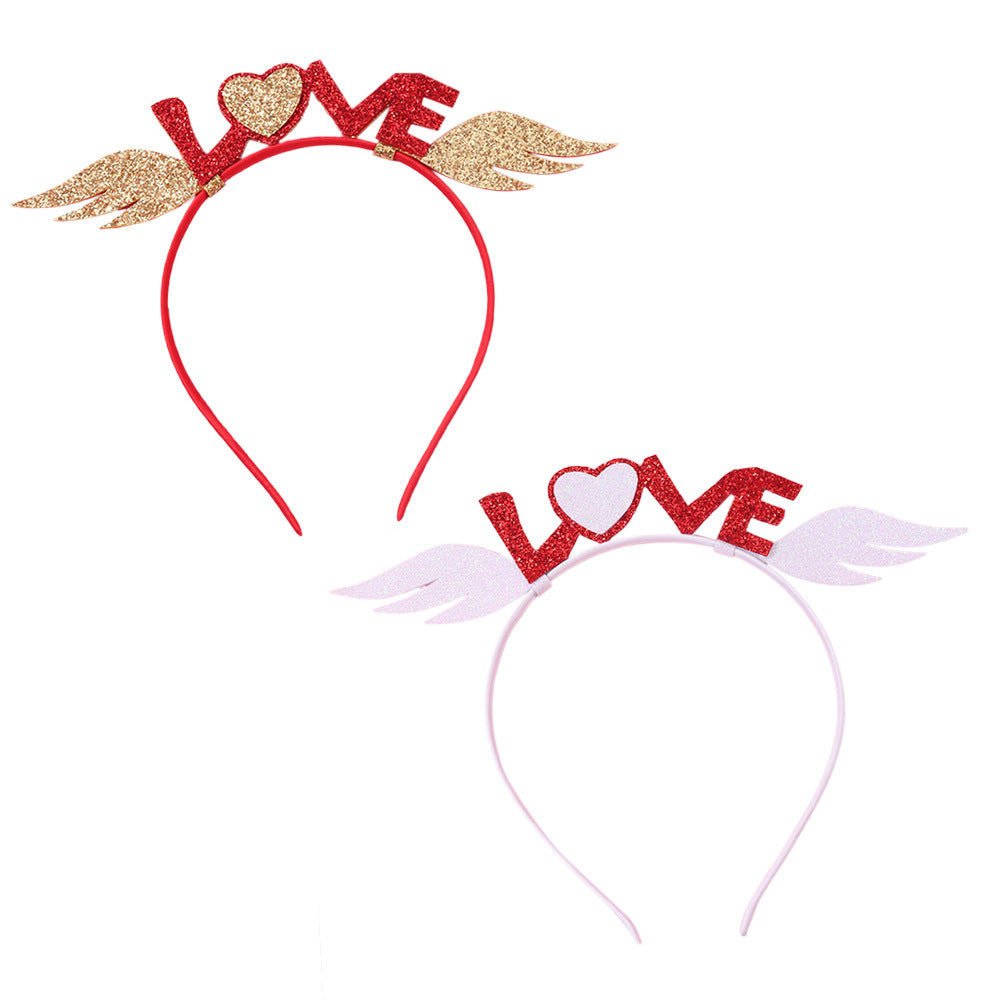 Wholesale new hot party accessories Valentine's Day headband princess hair accessories headdress