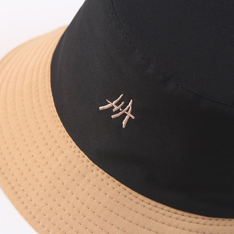 Bordado de color al por mayor Bordado de poliéster Sunshade Bucket Bucket Sombrero