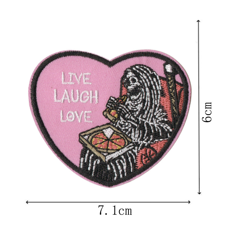 Wholesale Fun Badge Goose Cat Graphic Cloth DIY Patches