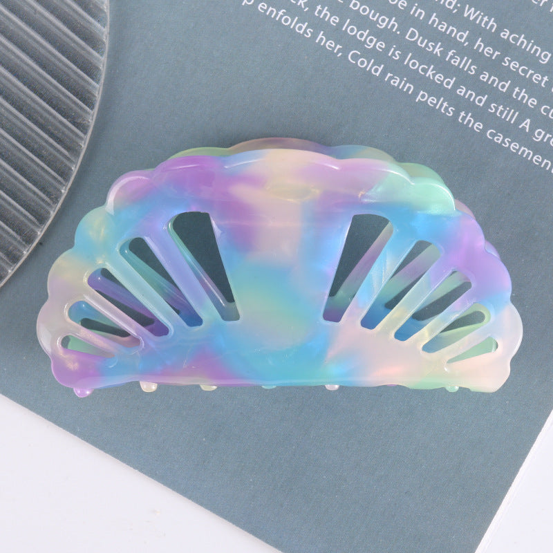 Wholesale Hollowed Out Acrylic Hair Clips