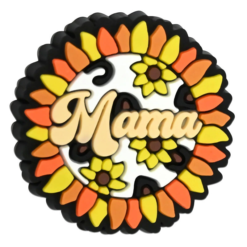 Wholesale Random 100pcs I Love Mom Mother' s Day Beaded Beads Focal Beads