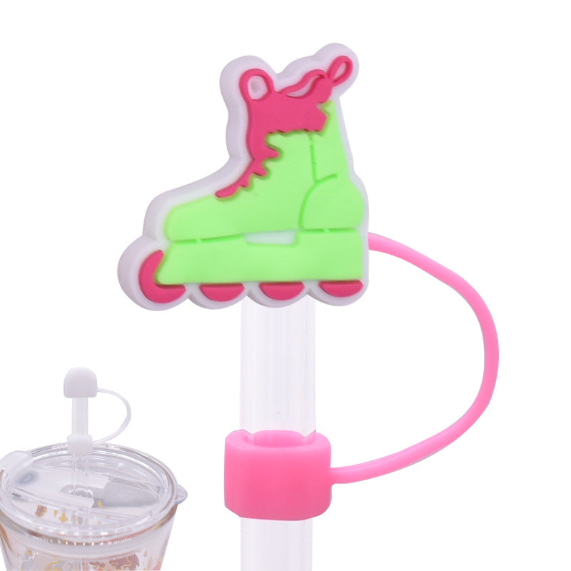 Wholesale Random 100pcs 10MM Pink Dust Plug Straw Hat Creative DIY Straw Accessories