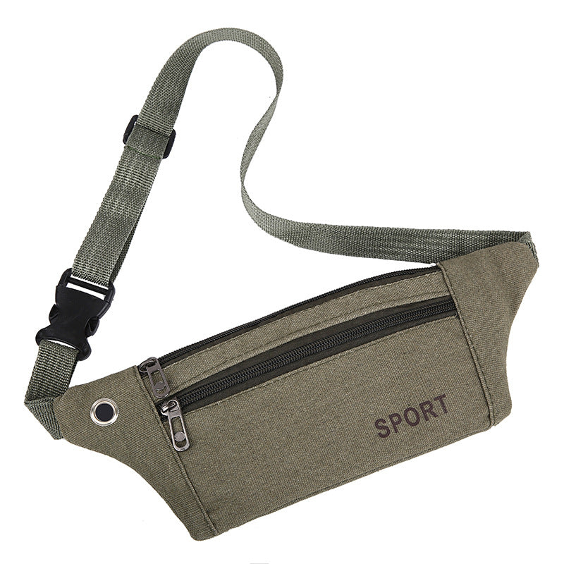 Wholesale Men's waist bag outdoor mountaineering cycling climbing mobile phone bag crossbody chest bag