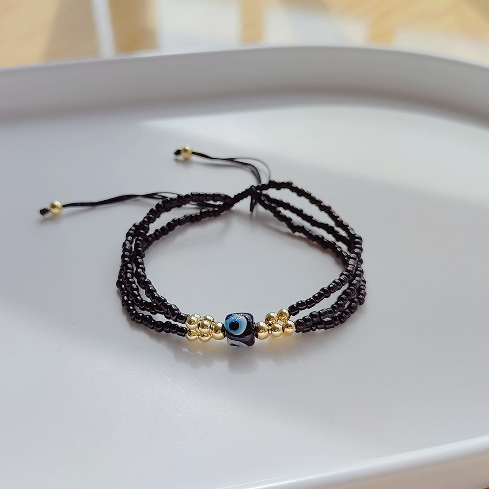 Wholesale Multi-layer Laminated MGB Beads Bracelet