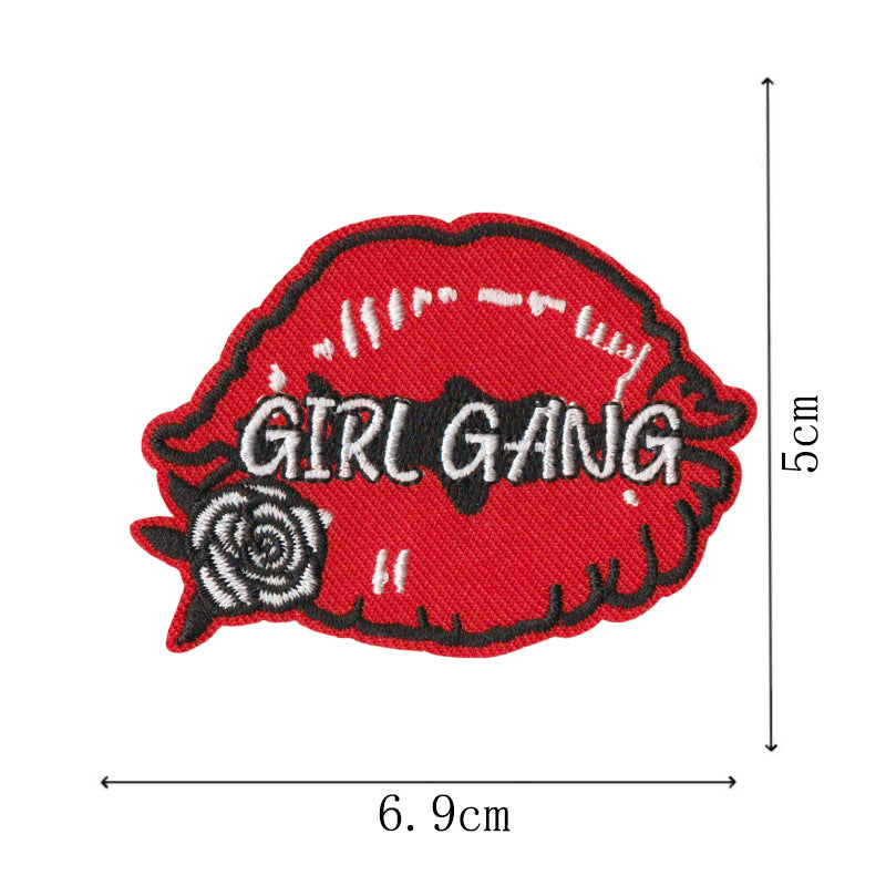 Wholesale Western cowboy embroidery,  embroidery labels,  clothing accessories,  cartoon embroidery patches