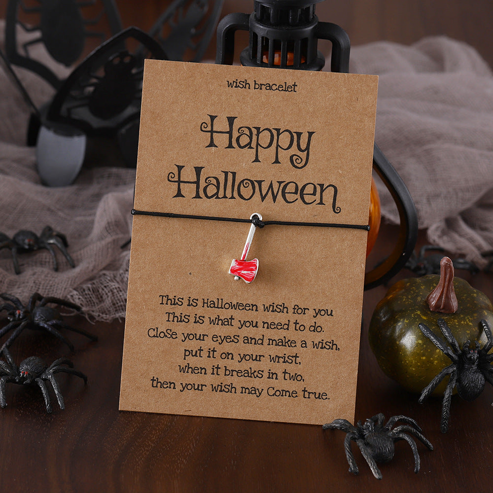 Wholesale  series bloody tool teeth skull bracelet