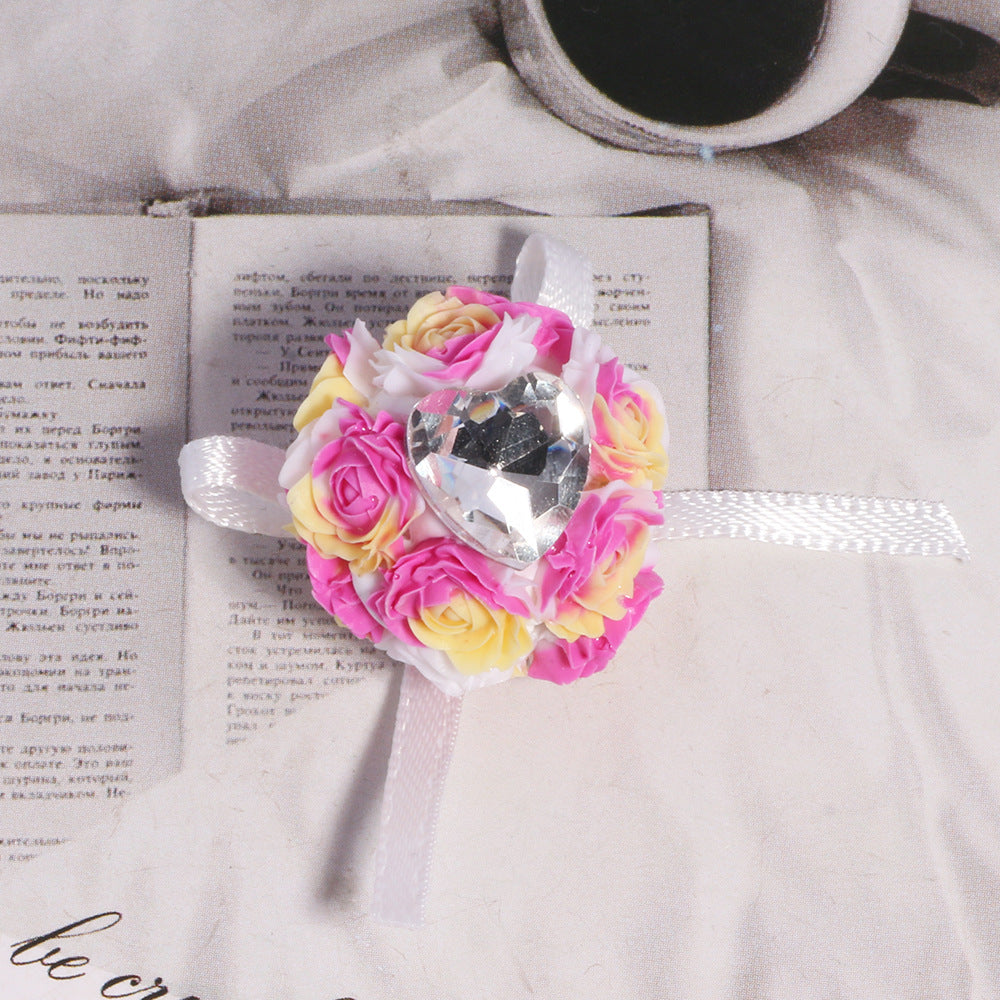 Wholesale 10pcs Butterfly Knot Love Zircon Lace Flower Ball Beads