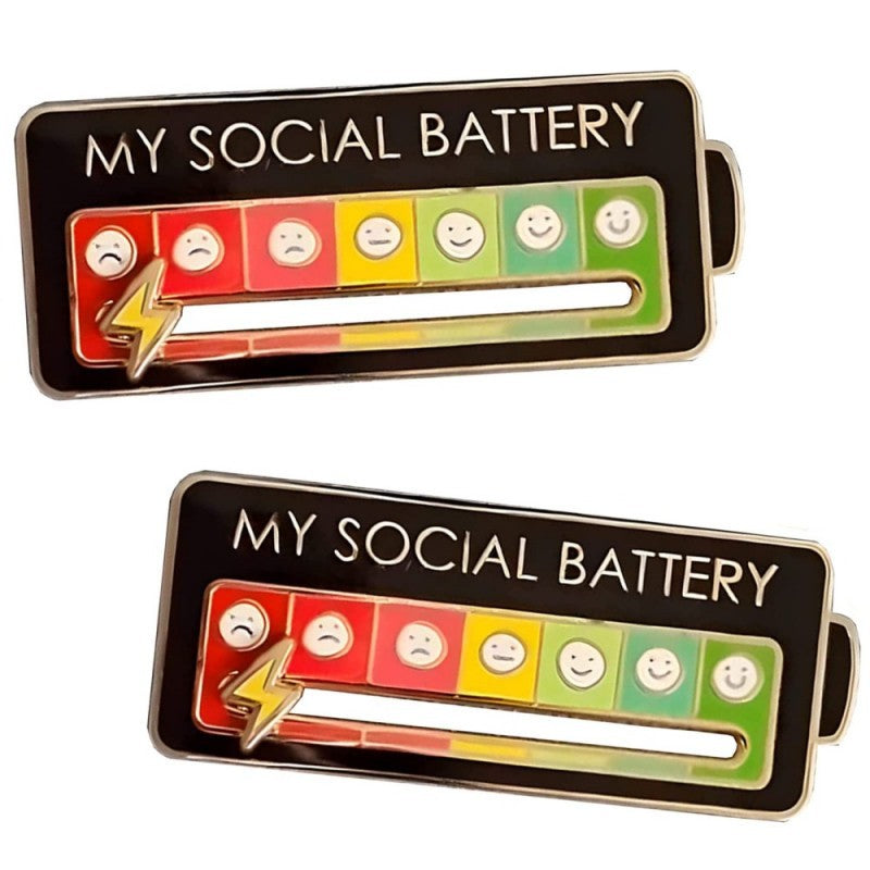 Wholesale Mood Expression Battery Power Keychain