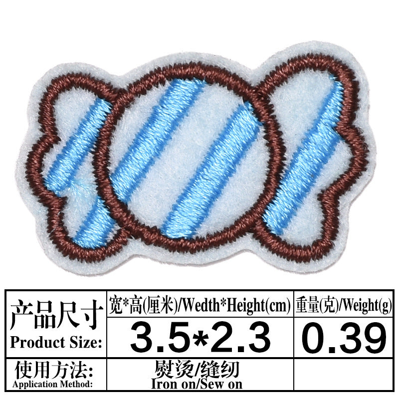 Wholesale Cartoon Embroidered Cloth Patches For Kids Coat Repair 13 Piece Set Trendy DIY Decorative Badges Great Gift And Fashion Accessory