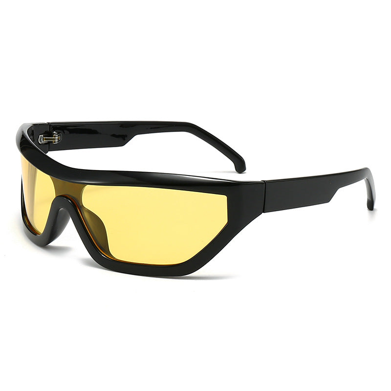 Wholesale Large Frame One Piece Cycling Sunglasses