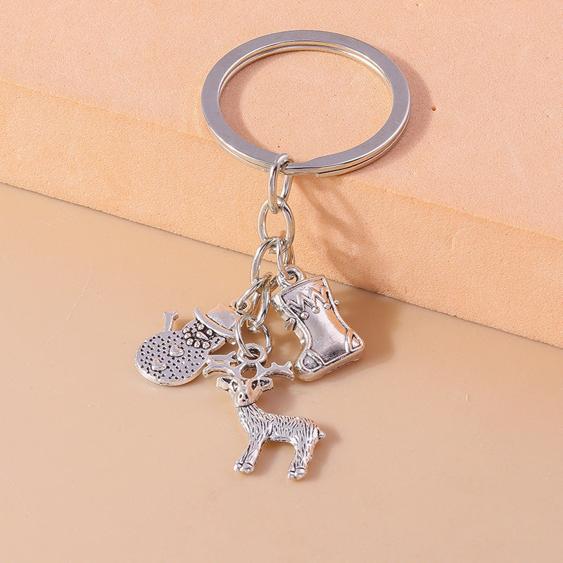 Wholesale Christmas Alloy Keychains