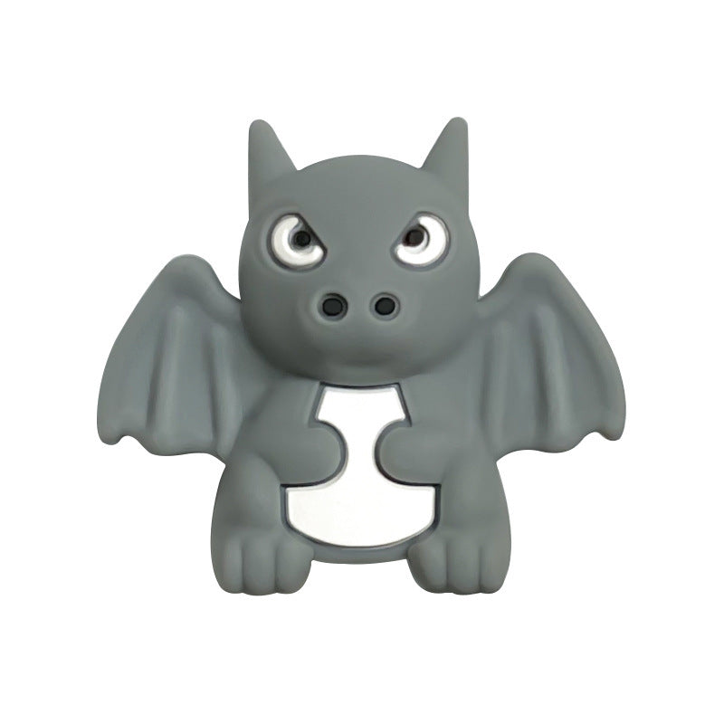 Wholesale 10pcs small flying dragon animal cartoon 3D focal beads