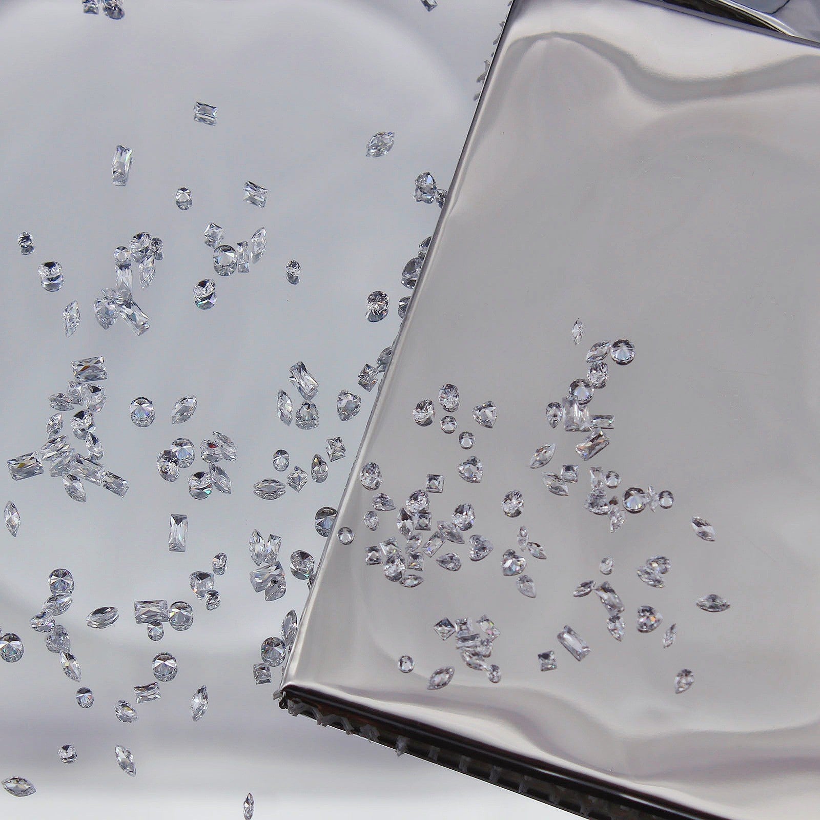 Wholesale 50pcs Flashing Mini Nude Zircon Pointed Bottom Diamond Shaped Rock Sugar Pigeon Egg Water Drop Nail Art Horse Eye Nail Art Jewelry