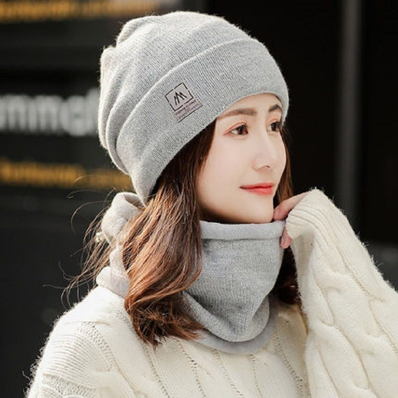 Wholesale Acrylic Plus Fleece Knitted Hat
