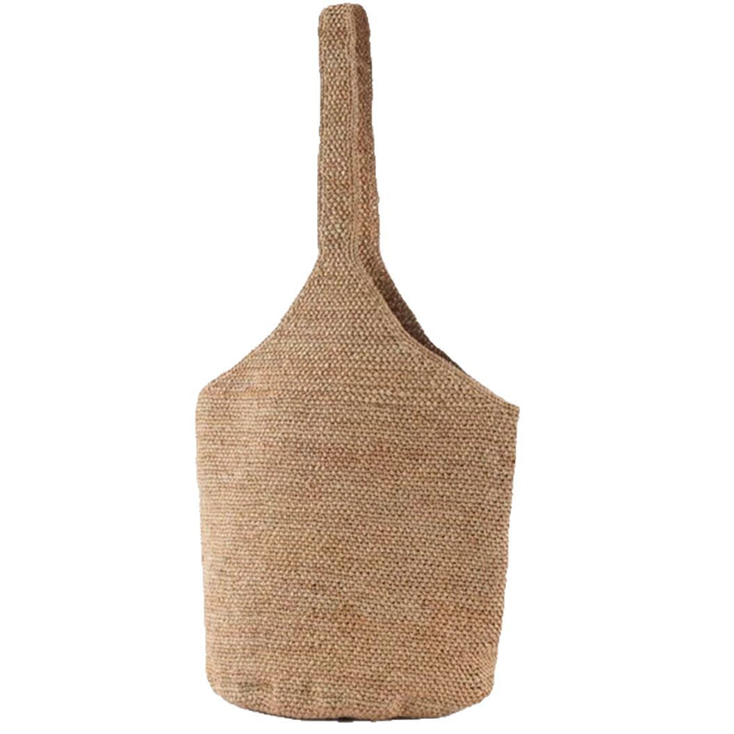 Wholesale Bucket Bag Hand-woven Raffia Shoulder Bag